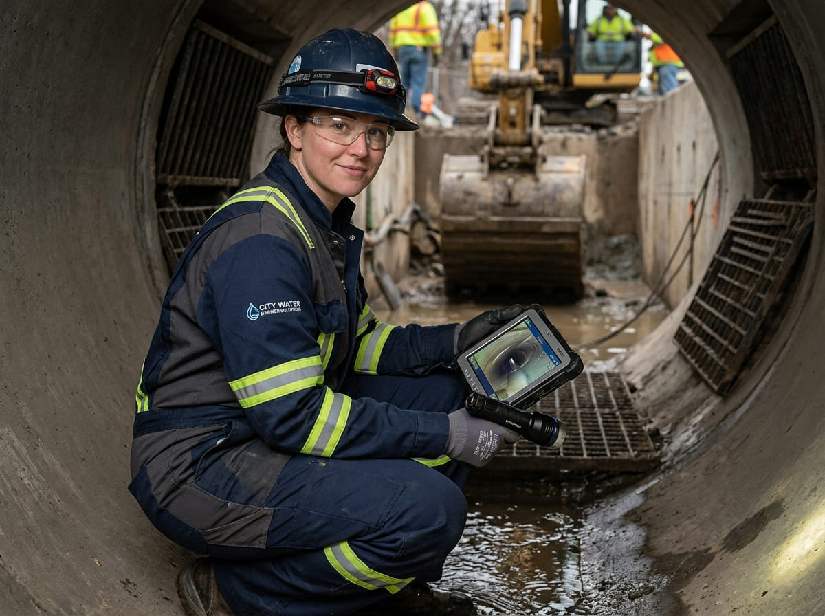 Sewer Line Inspection & Replacement in Heidenheimer